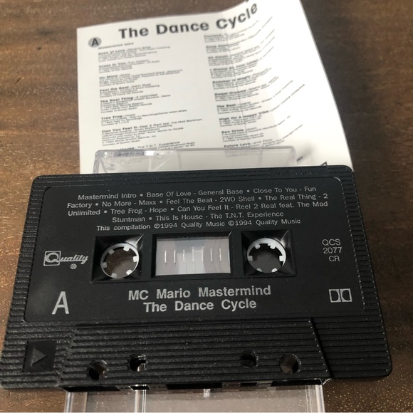 MC Mario Mastermind Dance traxx Vintage Cassette Tape - Picture 4 of 7